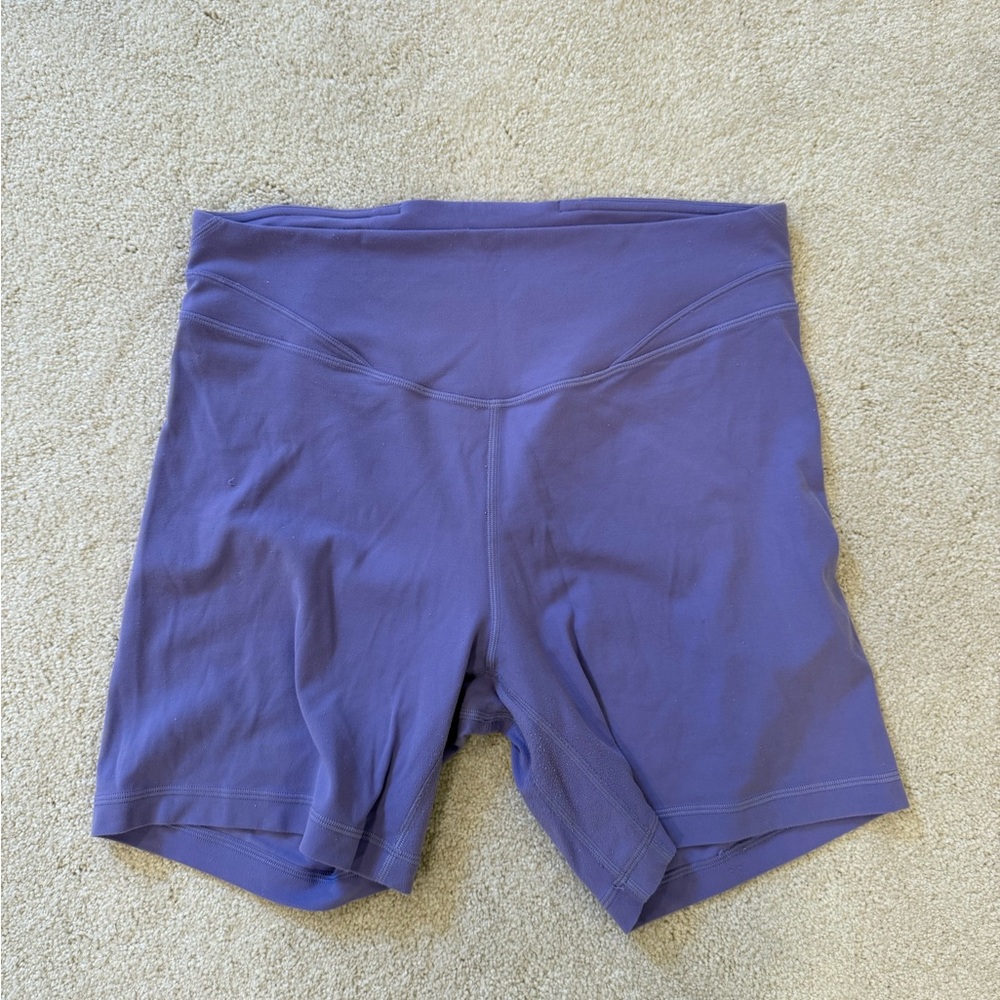 Lululemon Athletica align short 6” size 10 dark lavender